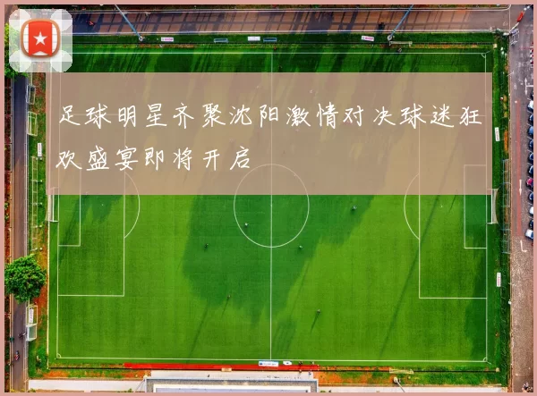 足球明星齐聚沈阳激情对决球迷狂欢盛宴即将开启